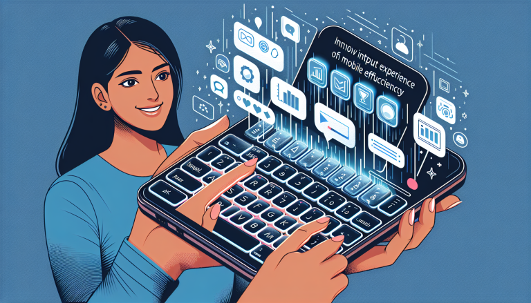 모바일 효율성을 극대화하는 앱코 키보드의 혁신적인 입력 경험