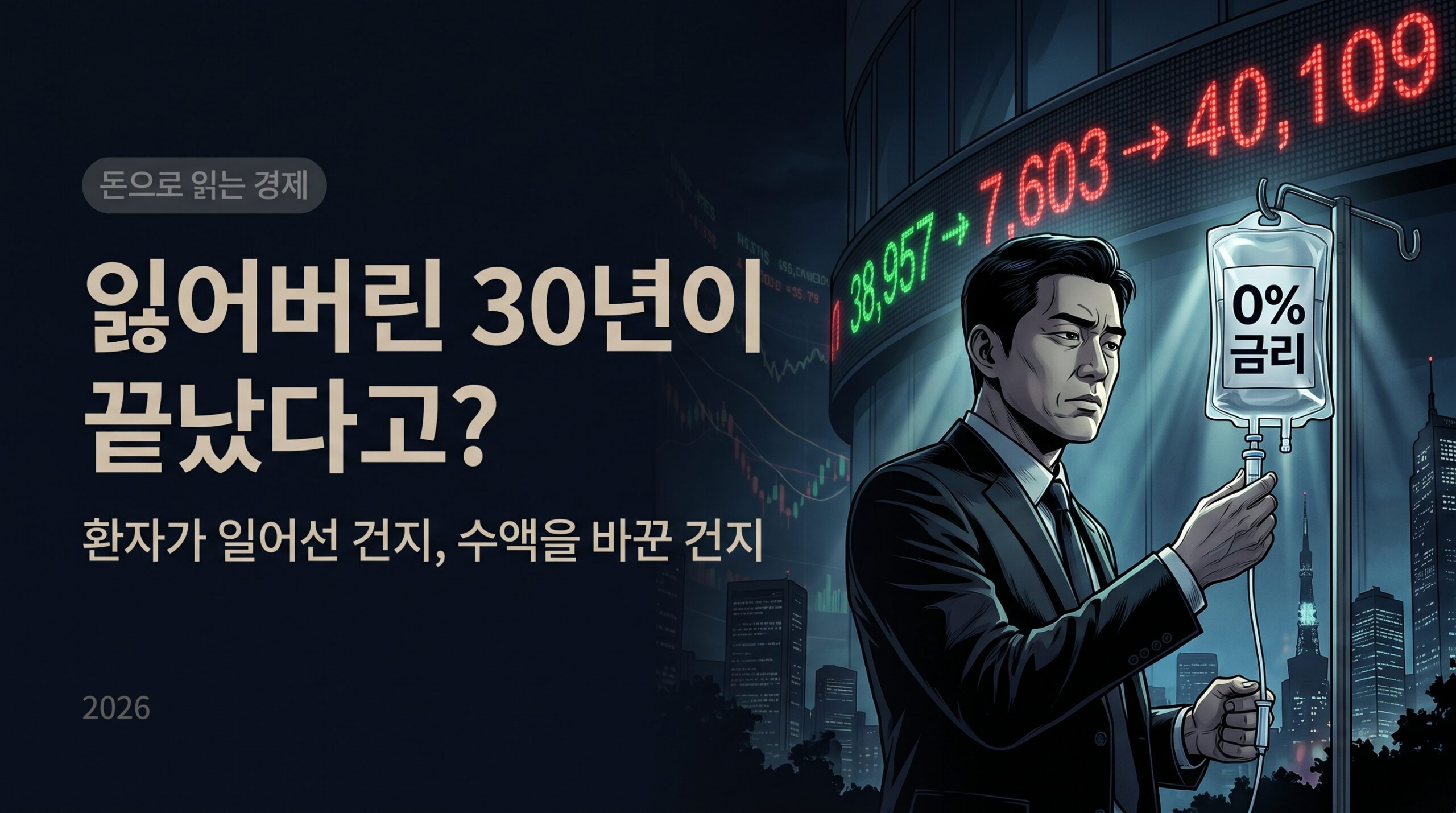 잃어버린 30년이 끝났다고?