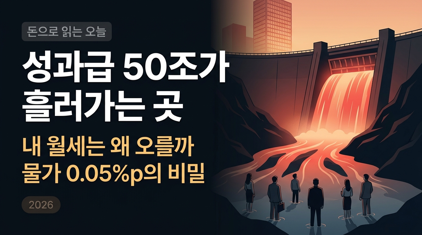 성과금 50조가 흘러가는 곳